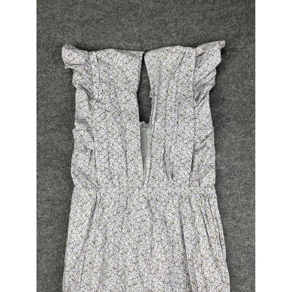 Rebecca Taylor Gray Floral Jumpsuit - Picture 7 of 9